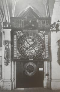The astronomical clock in Münster cathedral