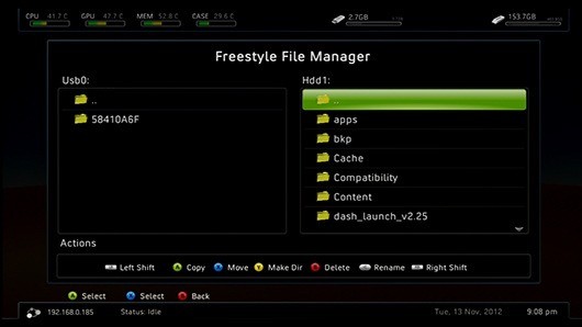 Copy xbox 360 game into an internal hard drive