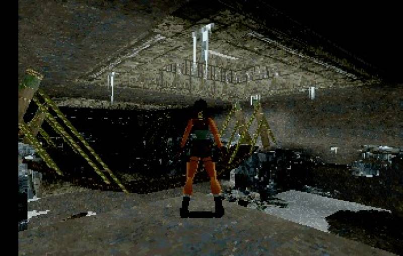 Tomb Raider on Sega Saturn