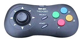 The game pad.