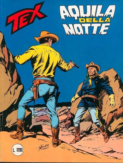 Tex Nr. 304: Aquila della notte front cover (Italian).