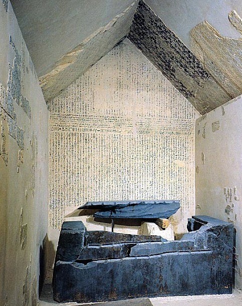The burial chamber of Pepi I