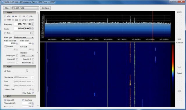 Ricezione SDR con chiavetta USB DVB-T