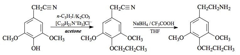 P; PROSCALINE; 3,5-DIMETHOXY-4-(n)-PROPOXYPHENETHYLAMINE