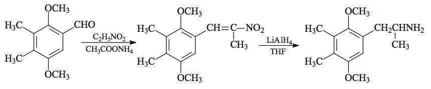 GANESHA; G; 2,5-DIMETHOXY-3,4-DIMETHYLAMPHETAMINE