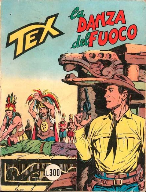 Tex Nr. 164: La danza del fuoco front cover (Italian).