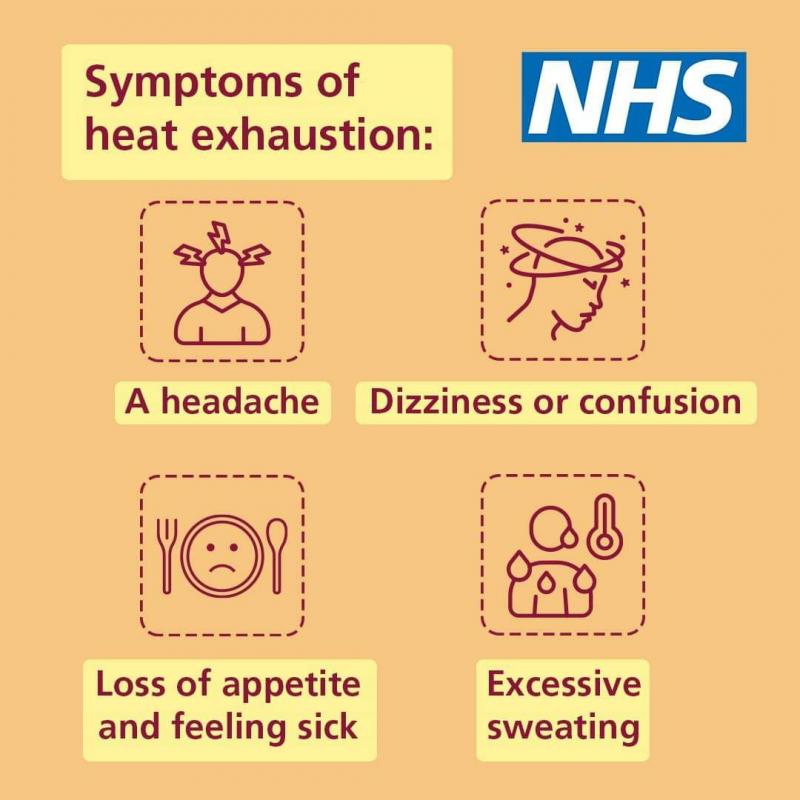 NHS HEAT EXHAUSTION