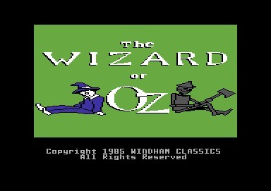 The Wizard of Oz: title screen
