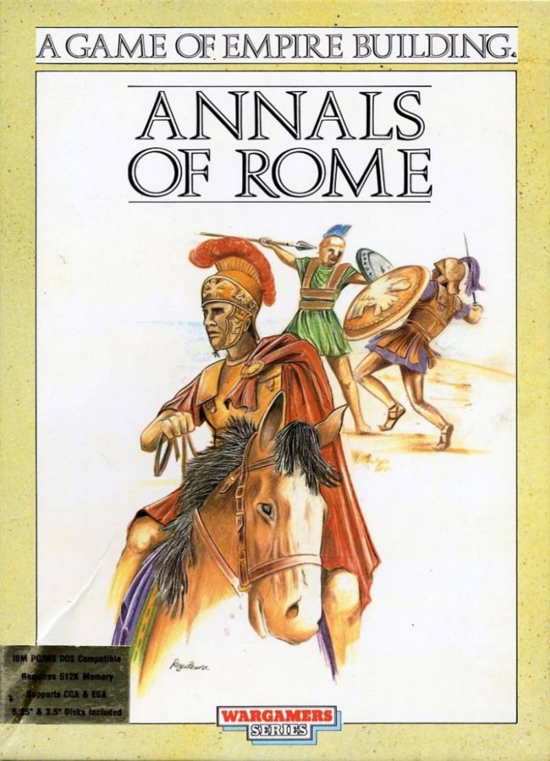Annals of Rome - MS-DOS front cover