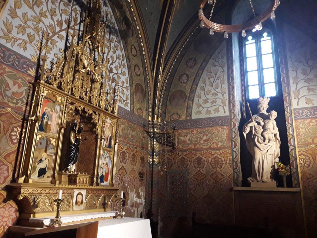 Inside of the Matthias Church