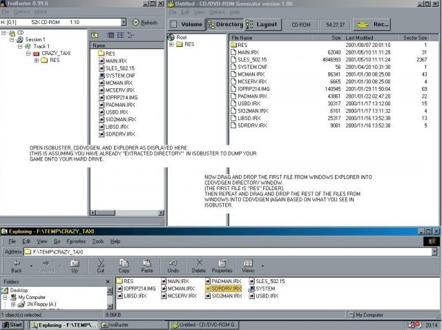 CD/DVD GENERATOR SOFTWARE