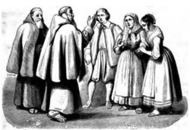 F. Gonin, Padre Cristoforo e gli altri