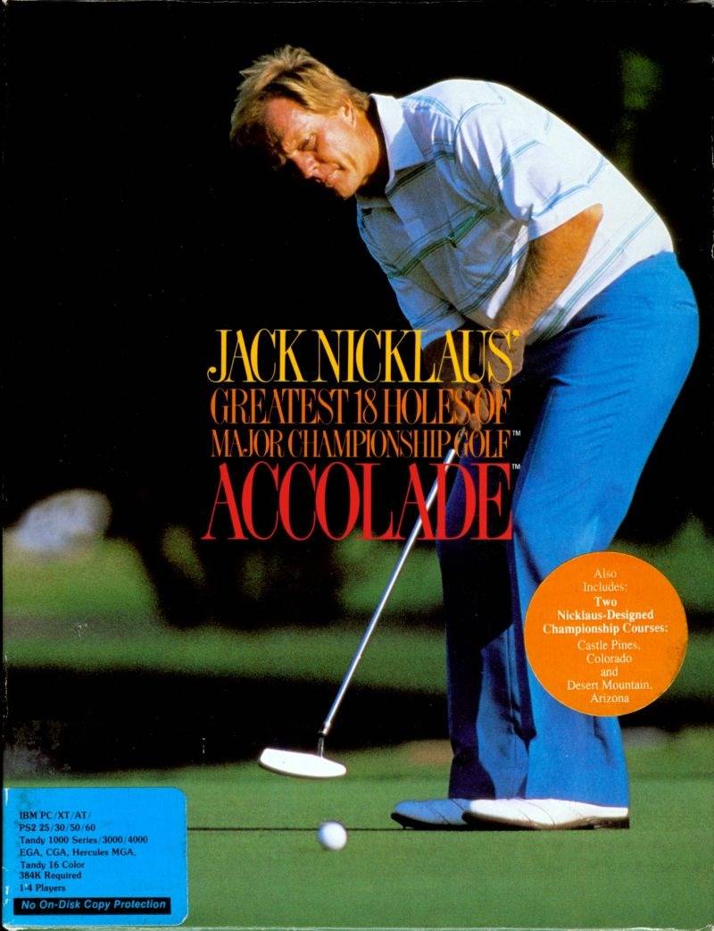 Jack Nicklaus' Greatest 18 Holes of Major Championship Golf (crack)