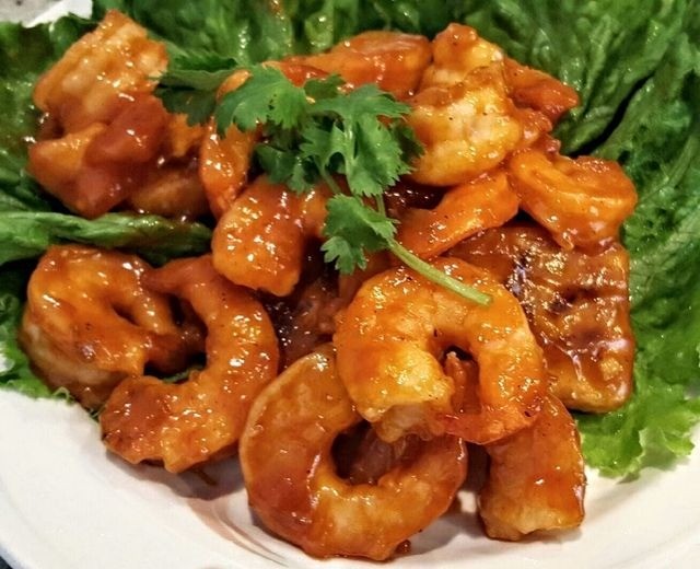 Homemade Hot & Spicy Shrimp (乾燒明蝦)