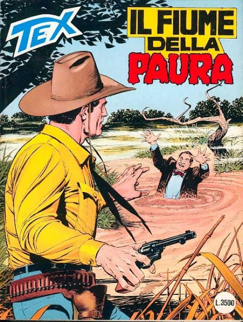 Tex Nr. 462: Il fiume della paura front cover (Italian).
