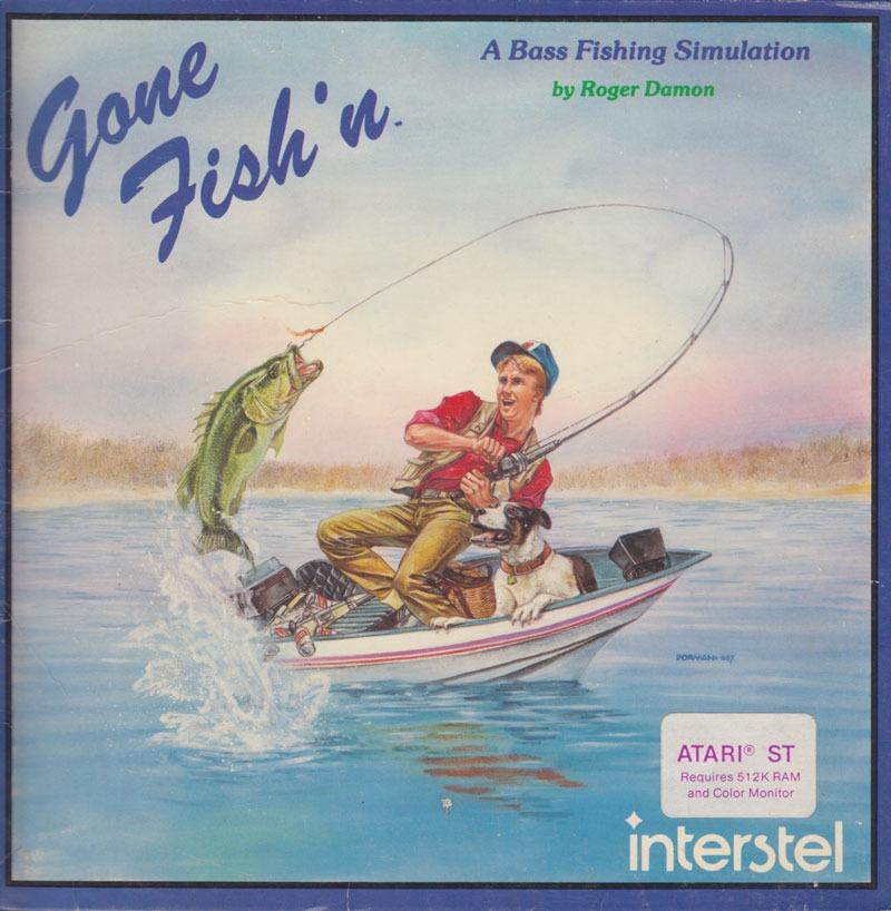 REEL FISH'N (Gone Fish'n) Atari ST front cover