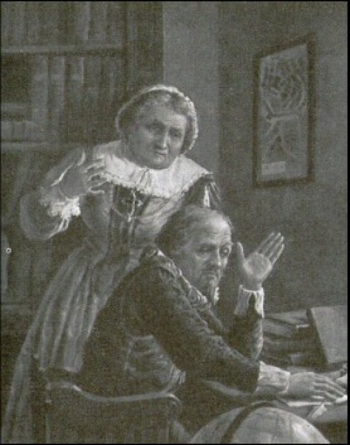 F. M. Compagnoni, Don Ferrante e la moglie