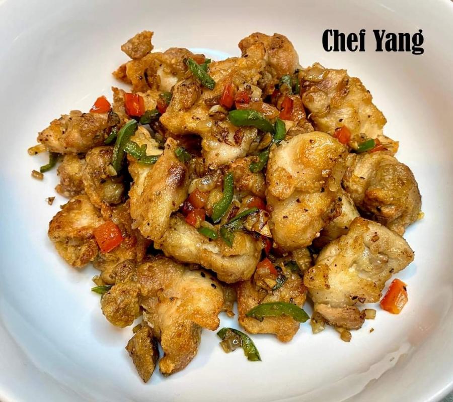 Salt and Pepper Chicken • Neperos