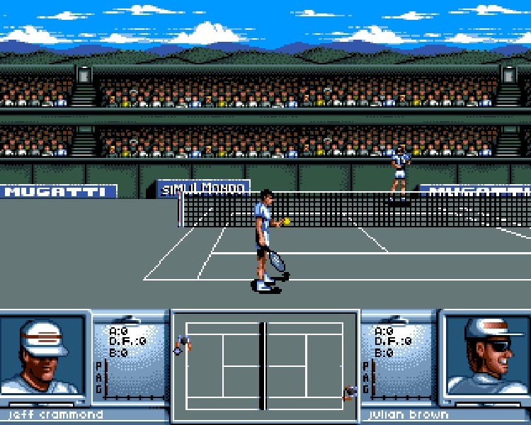 I Play: 3D Tennis from Simulmondo (1991)