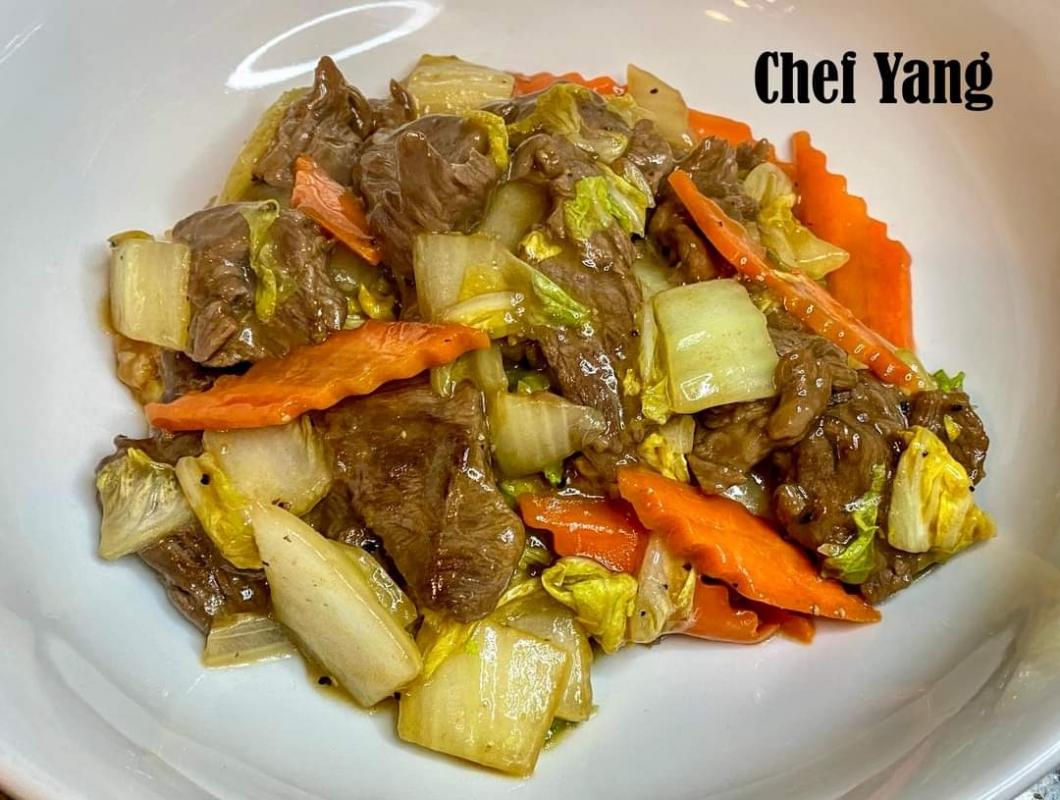 Beef Stir-Fry with Napa Cabbage
