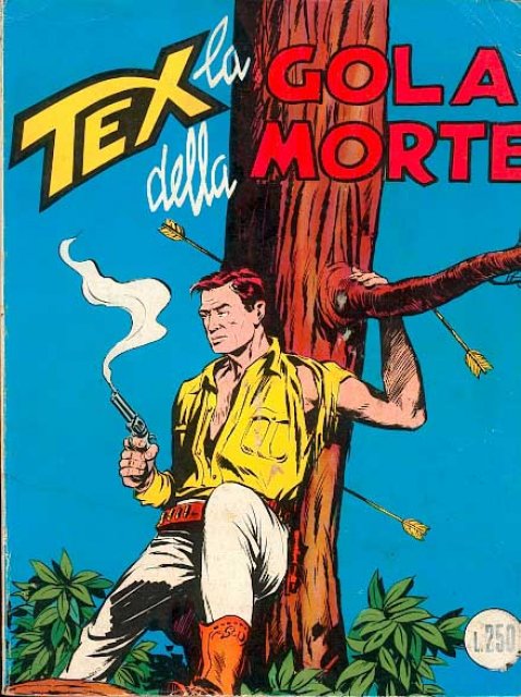 Tex Nr. 039: La gola della morte front cover (Italian).