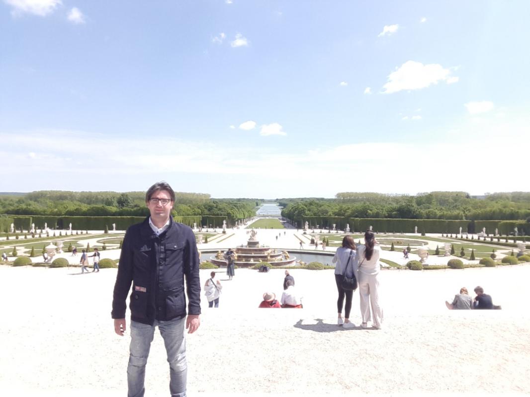The Palace of Versailles, the gardens and the Trianon