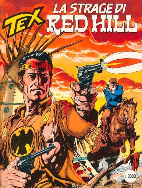 Tex Nr. 431: La strage di Red Hill front cover (Italian).