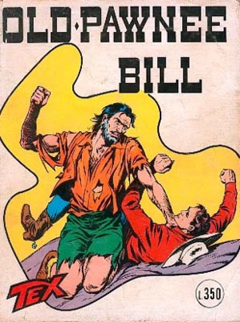 Tex Nr. 030: Old Pawnee Bill front cover (Italian).