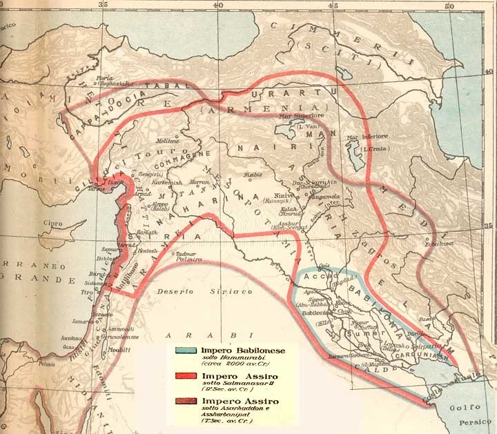 Mesopotamia, assyrians and chaldeans (sumerians and babylonians)