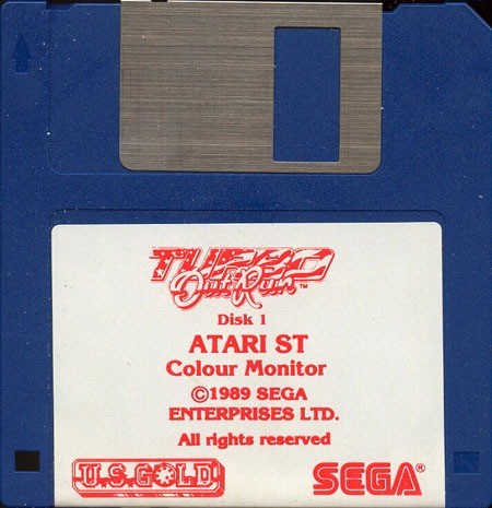 Turbo OutRun for Atari ST - Disc 1