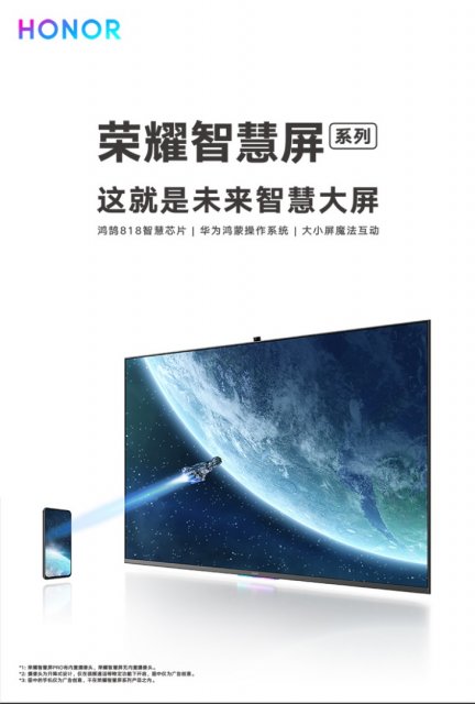 Huawei announced the first HarmonyOS device: Honor Vision TV