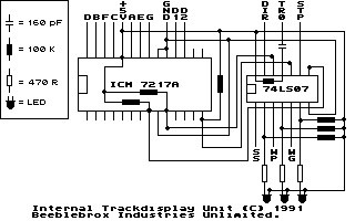Internal Atari ST Trackdisplay