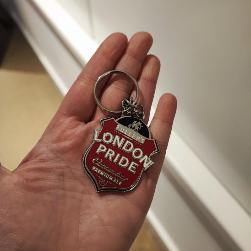 Fuller London Pride Beer Key Ring