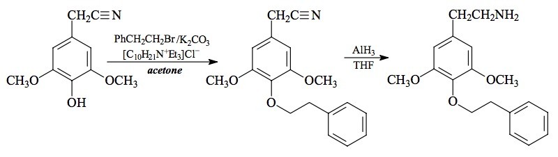 PE; PHENESCALINE; 3,5-DIMETHOXY-4-PHENETHYLOXYPHENETHYLAMINE