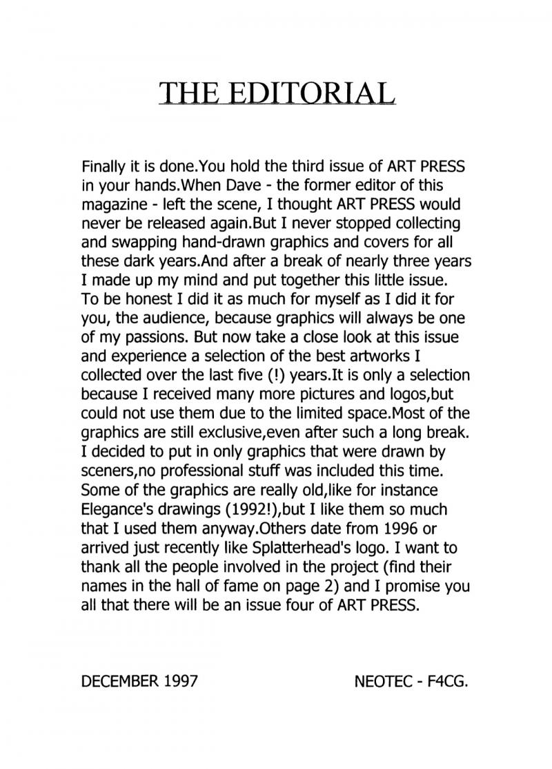ART PRESS Issue 3 - page 3