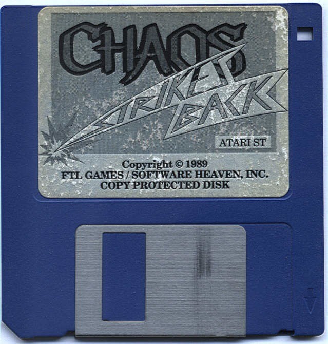 Dungeon Master: Chaos Strikes Back - Atari disc