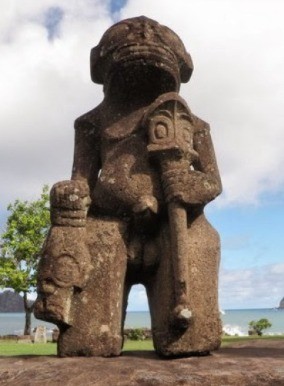 statues of Temehea Tohua
