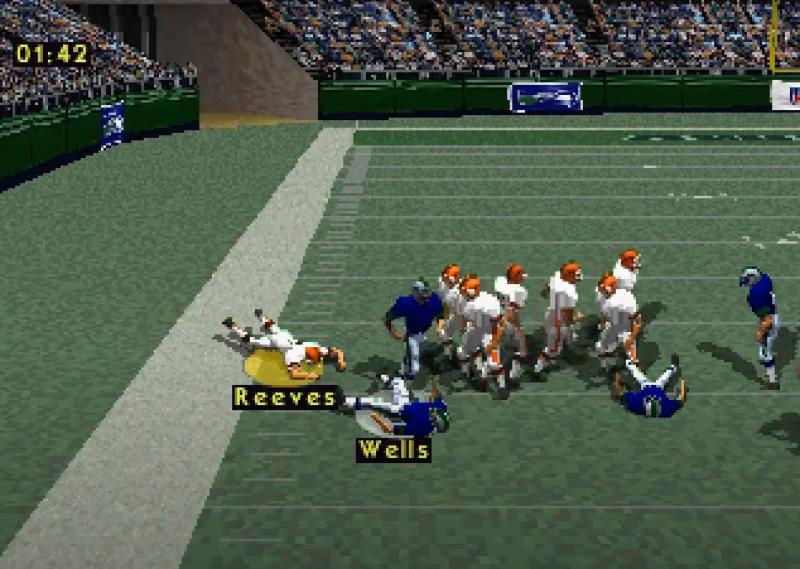 NFL GameDay for Playstation (1995)