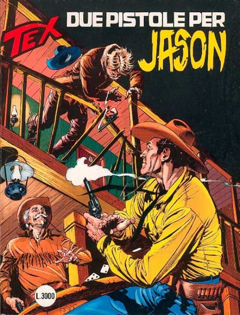 Tex Nr. 433: Due pistole per Jason front cover (Italian).