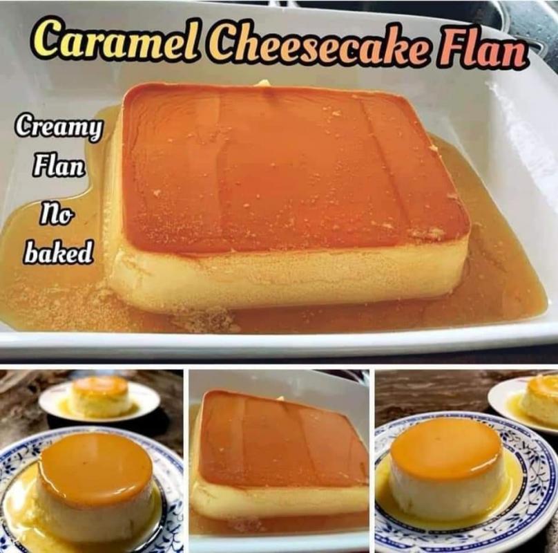 "Caramel Cheesecake Flan • Neperos"