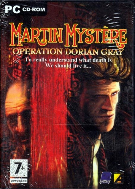 Martin Mystère: Operation Dorian Gray PC front cover.