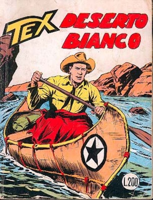 Tex Nr. 076: Deserto bianco front cover (Italian).