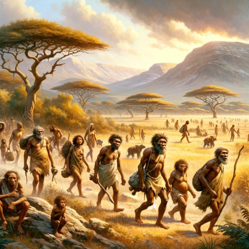 About 50,000 years ago Homo Sapiens began their monumental journey to spread from Africa throughout 