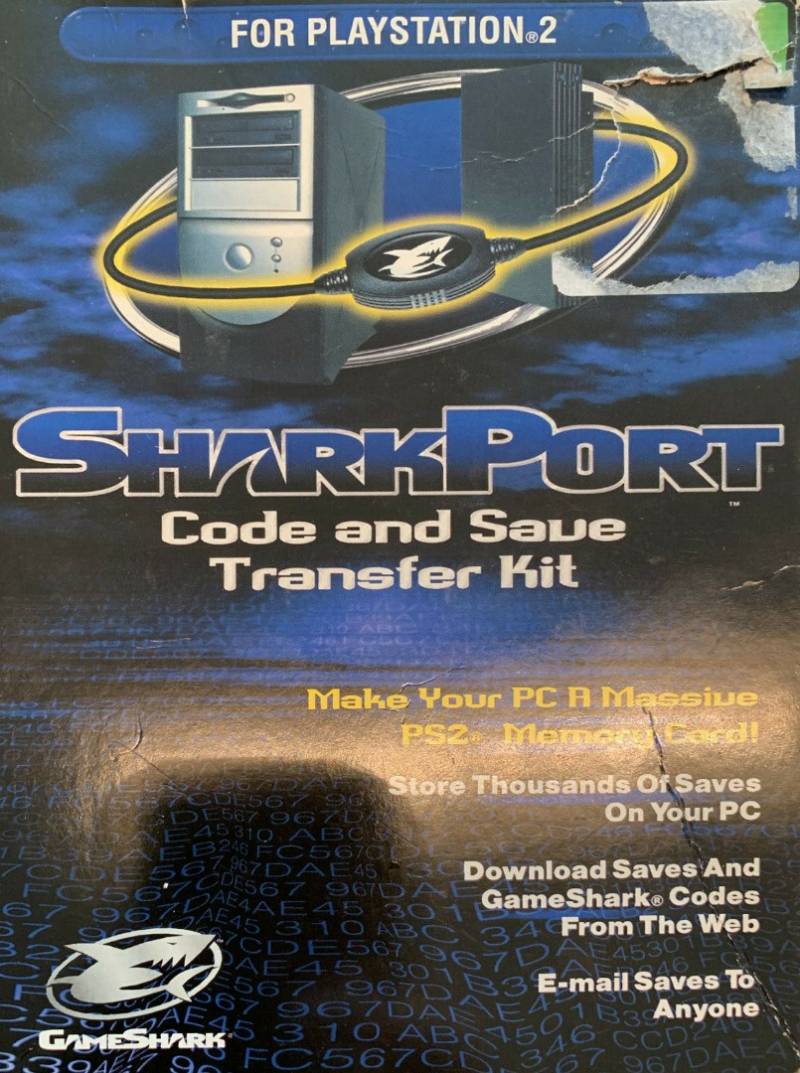 SharkPort Playstation 2 Manual
