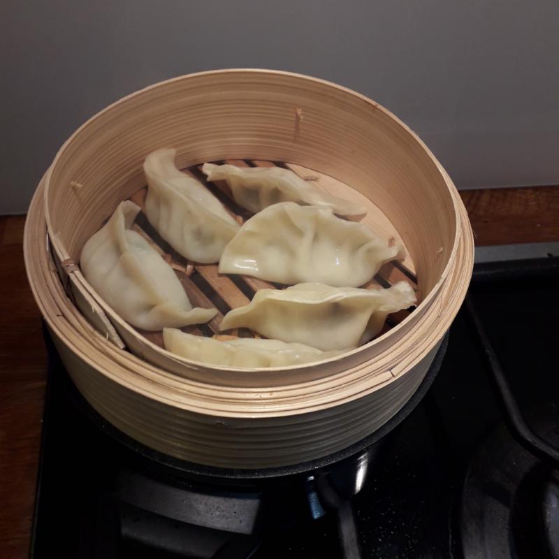 Dumpling homemade for the first time ;)