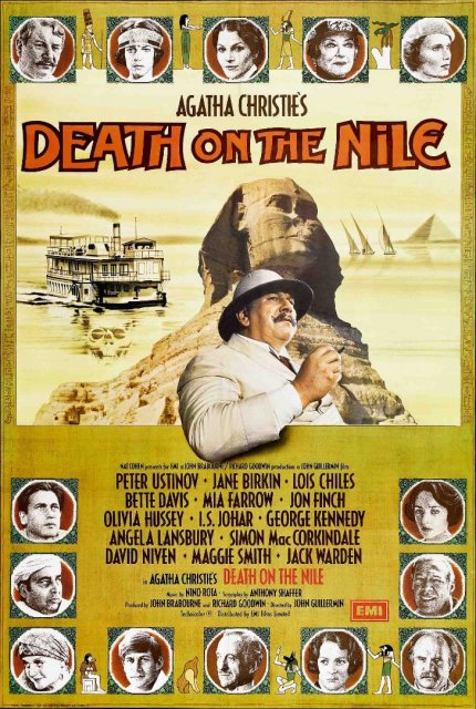 Death on the Nile (1978) poster.