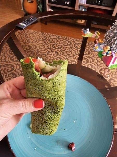 Spinach wrap