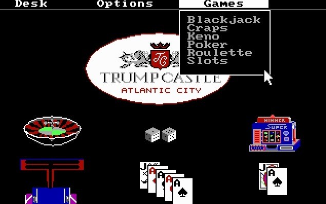 Trump Castle: The Ultimate Casino Gambling Simulation - PC Title screen