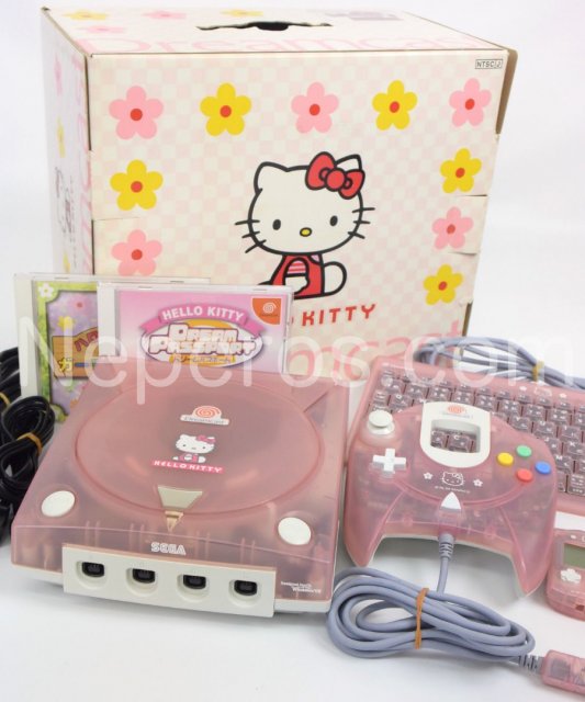 Dreamcast Hello Kitty Pink.