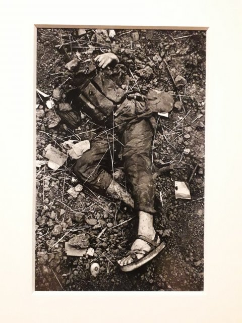 A dead north Vietnamese soldier, the Battle of Hue